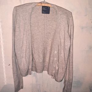 American Eagle Outfitters size:s/p cardigan, color: cream